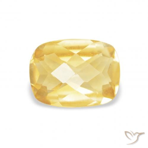 1.16ct 天然 金橙色 黄水晶, 软垫, VS
