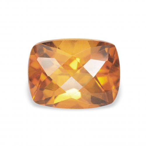 1.50ct 天然 深橙色 黄水晶, 软垫, VVS