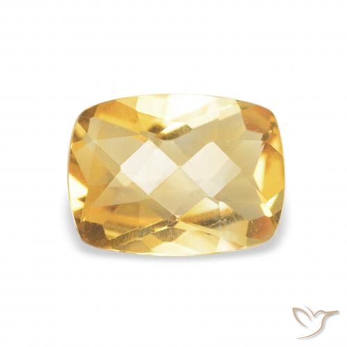 1.20ct 天然 黄金色 黄水晶, 软垫, VVS