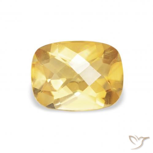 1.16ct 天然 中金 黄水晶, 软垫, VVS-VS
