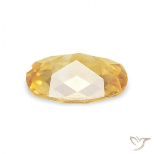 1.04克拉天然黄水晶，软垫，VVS-VS