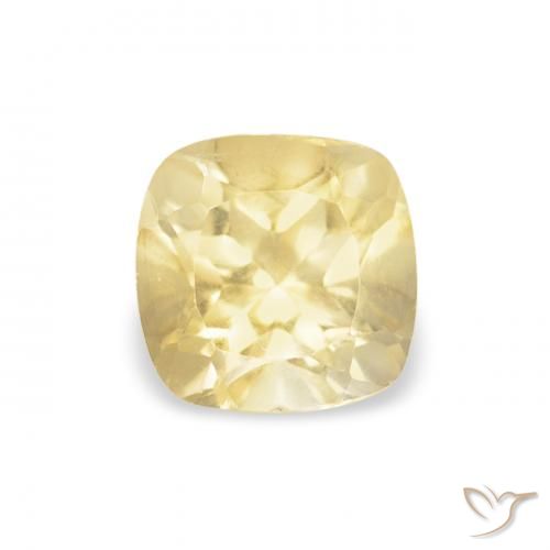 0.53ct 天然 浅金色 黄水晶, 软垫, VVS-VS