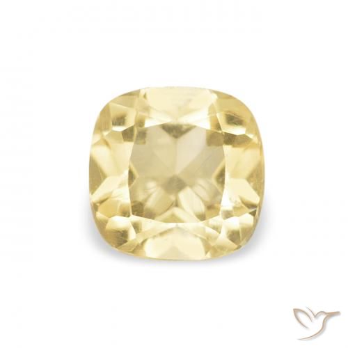 0.50ct 天然 金色 黄水晶, 软垫, VVS-VS