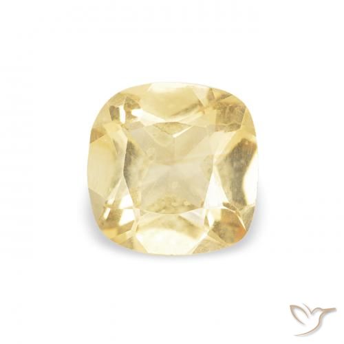 0.37ct 天然 金色 黄水晶, 软垫, VVS-VS