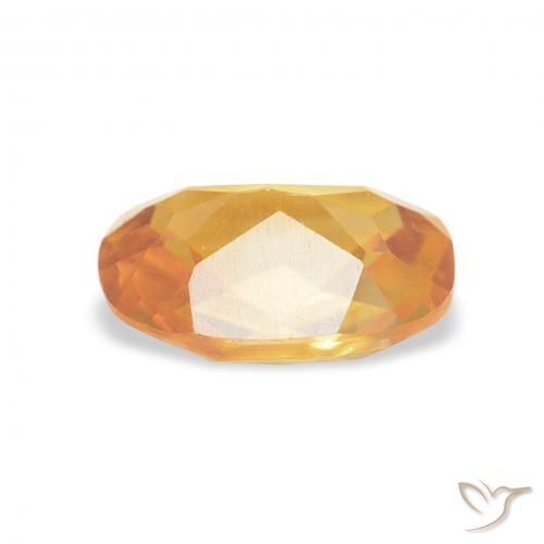 1.17克拉天然黄水晶，软垫，VVS-VS