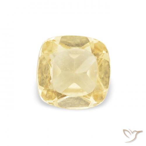 0.47ct 天然 浅金黄色 黄水晶, 软垫, VVS-VS