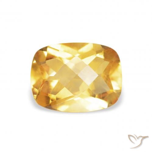 1.16ct 天然 金色 黄水晶, 软垫, VS