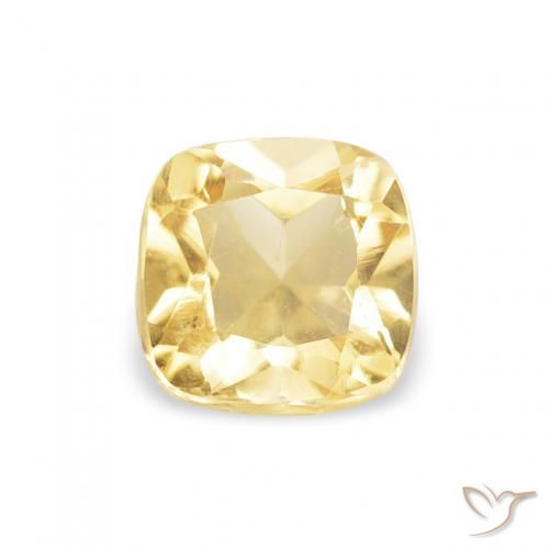 0.49ct 天然 金色 黄水晶, 软垫, VS