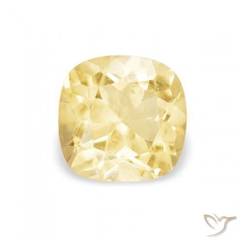 0.48ct 天然 金色 黄水晶, 软垫, VS