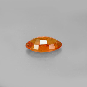 1.36克拉天然斜硅镁石，榄尖形，VS-SI