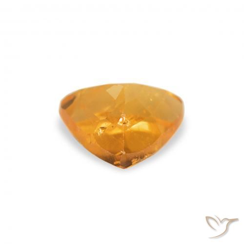 0.78克拉天然斜硅镁石，胖三角形，SI