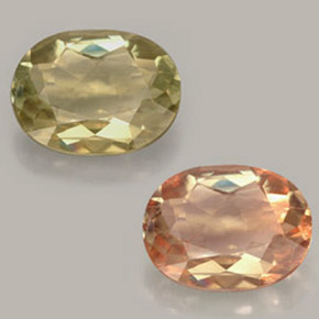 3.50克拉天然变色硬水铝石，椭圆形切割，11.8×9.3毫米，VS-SI