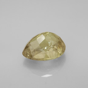3.69克拉天然变色硬水铝石，梨形，10.4×8毫米，SI
