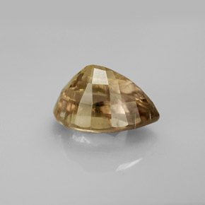 3.78克拉天然变色硬水铝石，梨形，11.4×7.5毫米，SI
