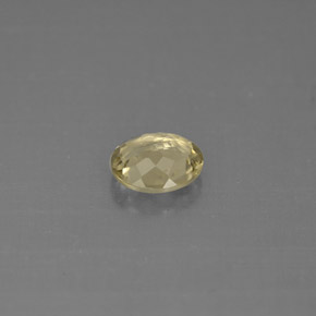 0.71克拉天然变色硬水铝石，椭圆形切割，6.2×5.4毫米，VVS-VS