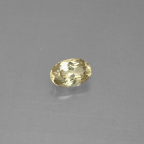 0.54克拉天然变色硬水铝石，椭圆形切割，6.1×4.1毫米，VS
