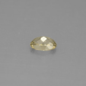 0.54克拉天然变色硬水铝石，椭圆形切割，6.1×4.1毫米，VS