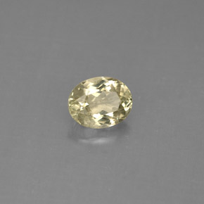 0.82克拉天然变色硬水铝石，椭圆形切割，6.4×5毫米，VS