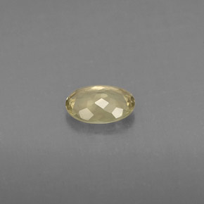 0.68克拉天然变色硬水铝石，椭圆形切割，6.6×5.1毫米，VS