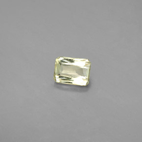 0.70克拉天然变色硬水铝石，祖母绿式切割，5.7×4.3毫米，VS