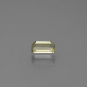 0.50克拉天然变色硬水铝石，祖母绿式切割，5.5×3.1毫米，VS