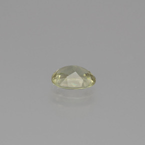 0.75克拉天然变色硬水铝石，椭圆形切割，6.4×4.9毫米，VS