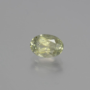 1.14克拉天然变色变色硬水铝石，椭圆形切割，7.6×5.3毫米，SI
