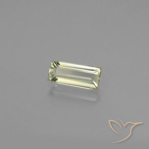 1.25克拉天然变色流散，狭长方形，VVS