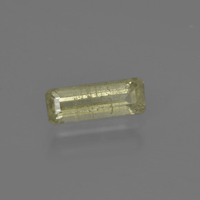 0.81克拉天然变色变色硬水铝石，祖母绿式切割，8.8×3.2毫米，VS-SI