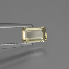 0.59克拉天然变色流散，祖母绿式切割，VVS-VS