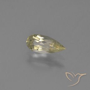 0.61克拉天然变色流散，梨形，VVS-VS