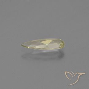 0.69克拉天然变色流散，梨形，VVS-VS