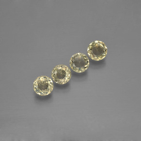 克拉天然变色流散，圆形切割，VVS-VS