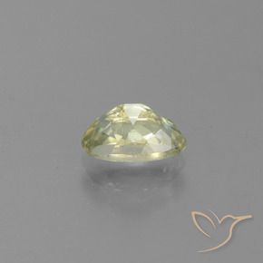 1.35克拉天然黄色变色硬水铝石，椭圆形切割，8.2×5.2毫米，VS-SI