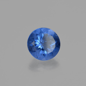 10.61克拉天然变色萤石，圆形切割，VVS-VS