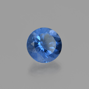 11.46克拉天然变色萤石，圆形切割，VS