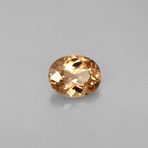 0.64克拉天然多色变色石榴石，椭圆形切割，5.8×4.6毫米，VVS-VS