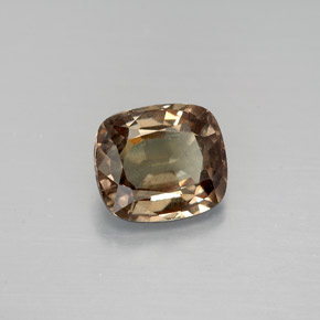 1.81克拉天然变色石榴石，垫形剪裁，VS