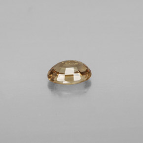 0.69克拉天然金色变色石榴石，椭圆形切割，6×4.1毫米，VVS-VS