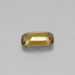 1.11克拉天然金色变色石榴石，垫形剪裁，7.8×4.8毫米，VVS-VS