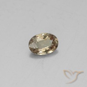 0.52克拉天然变色石榴石，椭圆形，VS-SI