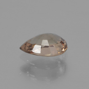 0.48克拉天然黄色变色石榴石，梨形，5.9×4毫米，VVS-VS