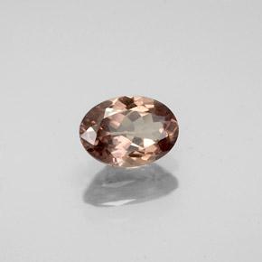1.10克拉天然棕色变色石榴石，椭圆形切割，7.2×5.1毫米，VS