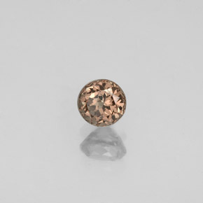 0.53克拉天然变色石榴石，圆形切割，VS