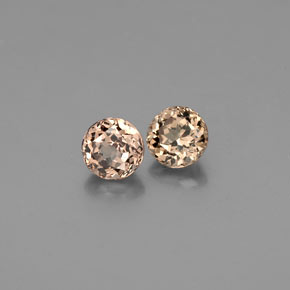 克拉天然变色石榴石，圆形切割，VVS-VS