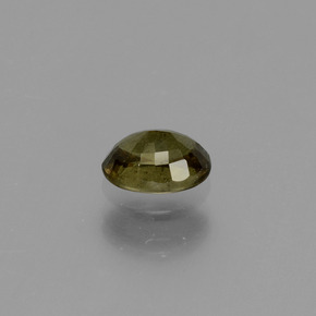 0.61克拉天然多色变色石榴石，椭圆形切割，5.6×4.1毫米，VS