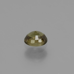 0.57克拉天然多色变色石榴石，椭圆形切割，5.1×4.3毫米，VS
