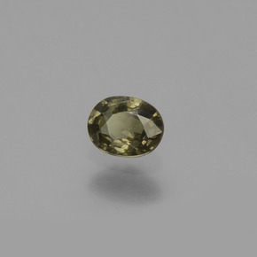 0.44克拉天然变色石榴石，椭圆形切割，VS