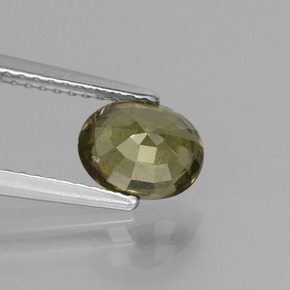 1.51克拉天然变色石榴石，椭圆形切割，VS-SI