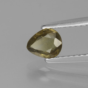 0.55克拉天然变色石榴石，梨形，VS